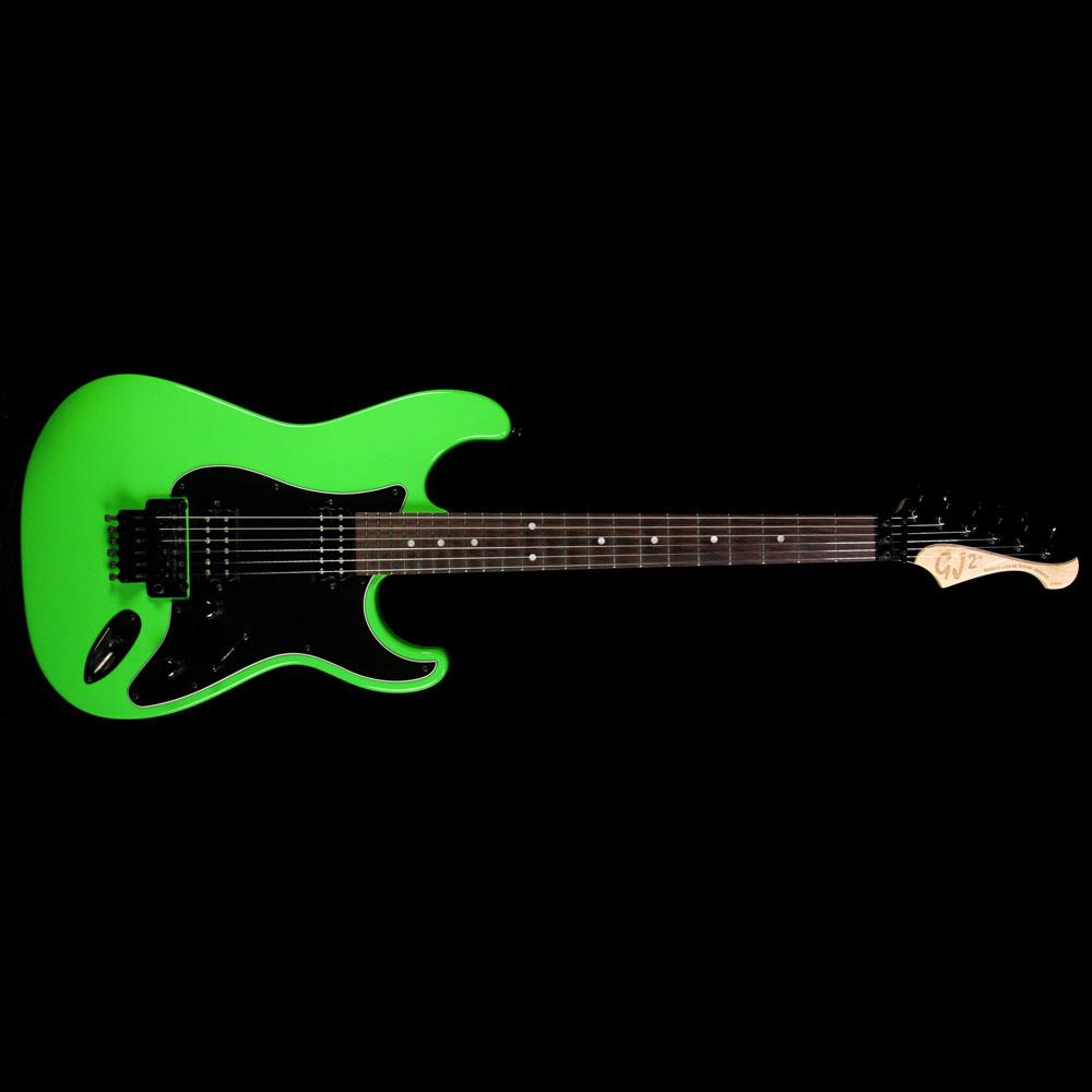 Used GJ2 Glendora NPG Electric Guitar Slime — 2