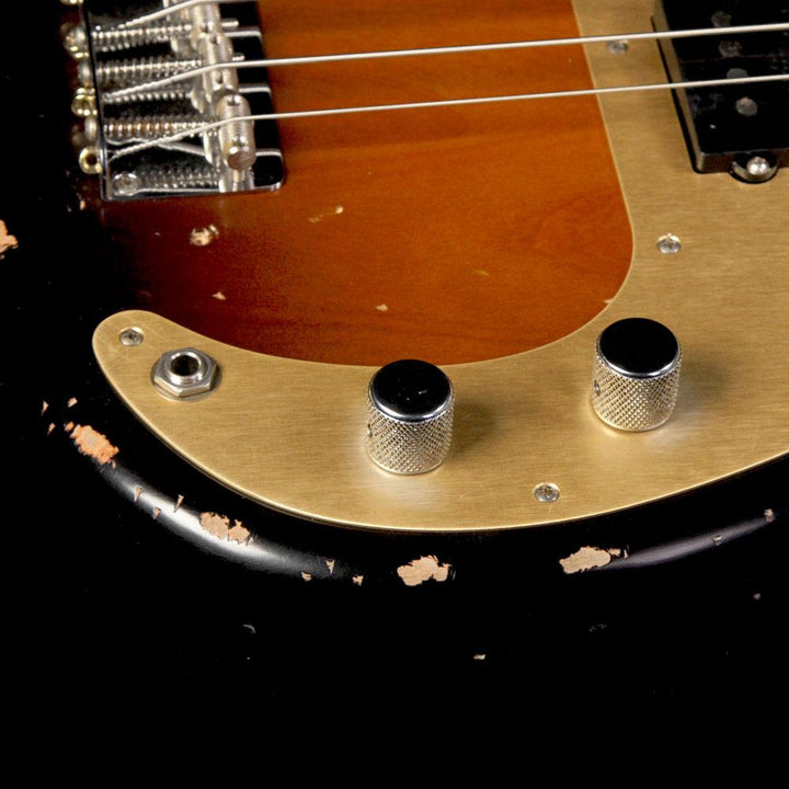Fender Road Worn 50s Precision Bass Electric Bass 2-Tone Sunburst