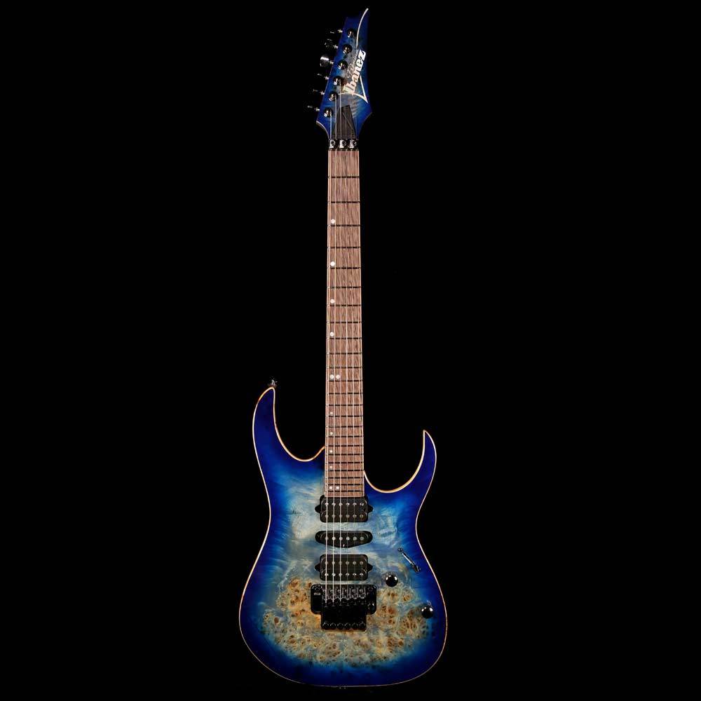 Ibanez Premium RG1070PBZ Electric Guitar Cerulean Blue Burst | The