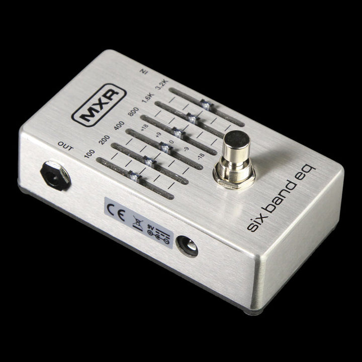 mxr six band eq pedal MXR M109S Six Band Equalizer Effect Pedal