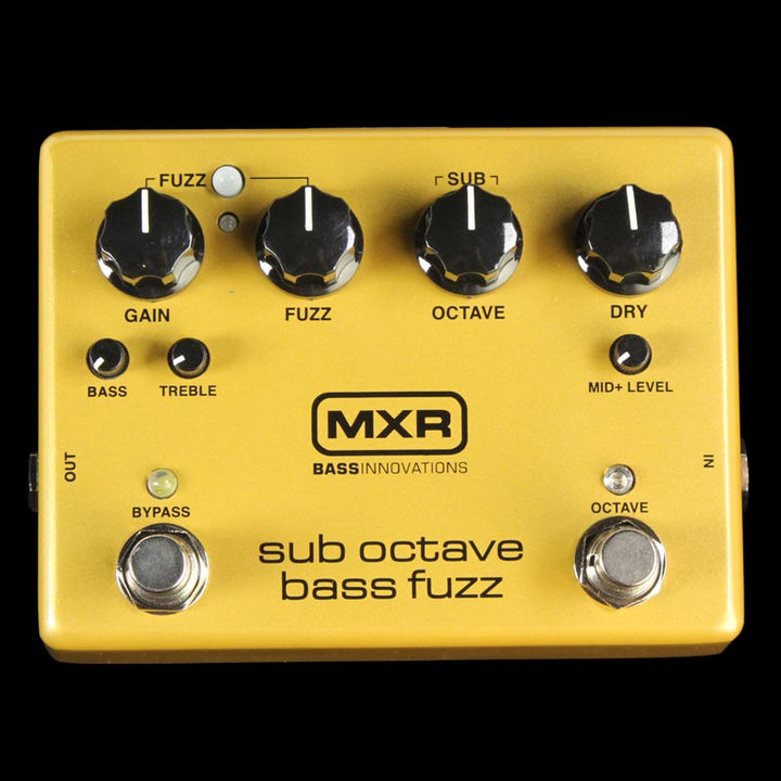 MXR Sub-Octave Bass Fuzz Effects Pedal