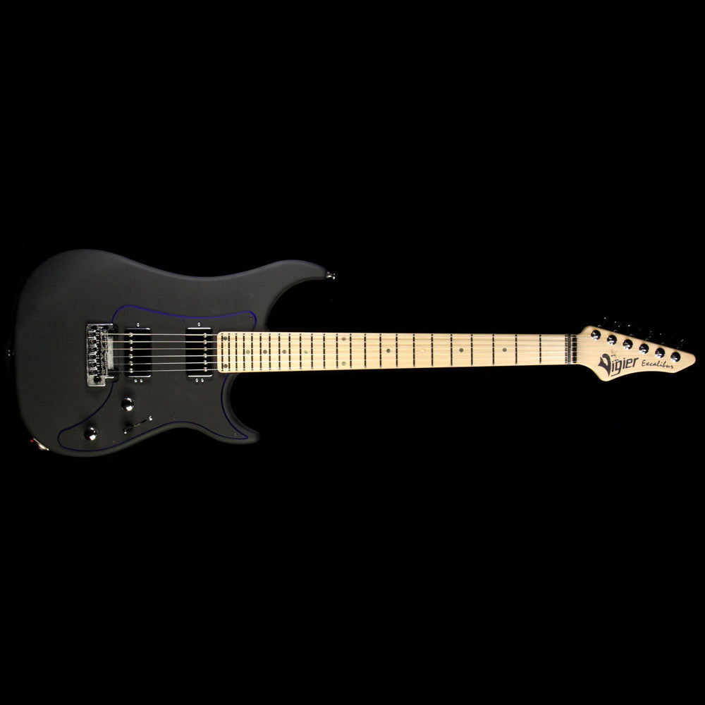 Vigier Excalibur Indus Electric Guitar Textured Black — 2