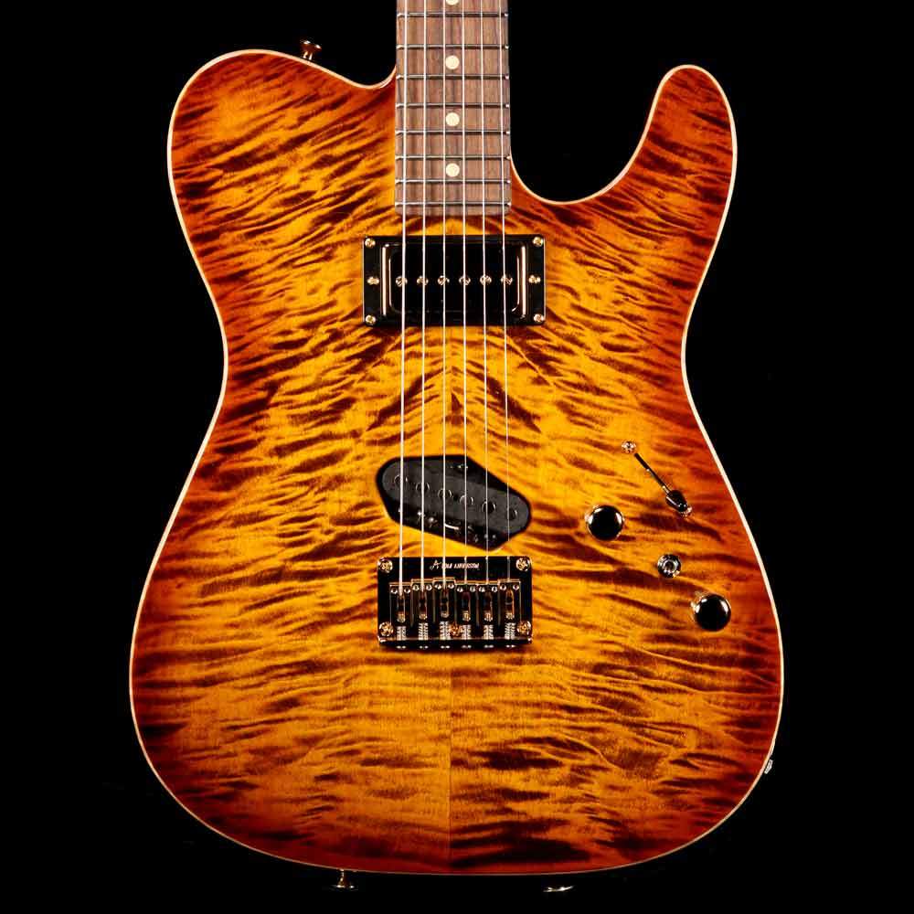 Tom Anderson Guitarworks Drop T Tobacco Burst — 1