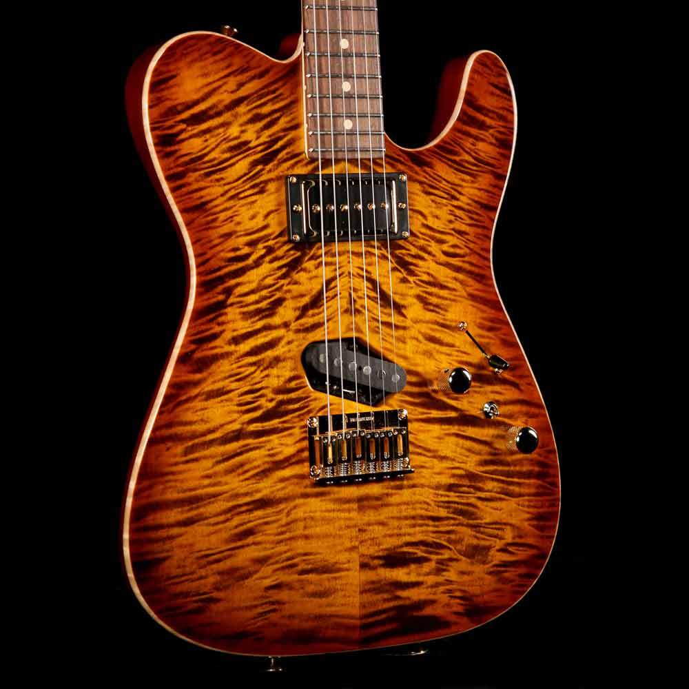 Tom Anderson Guitarworks Drop T Tobacco Burst — 6