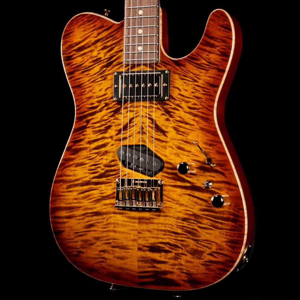 Tom Anderson Guitarworks Drop T Tobacco Burst — 7
