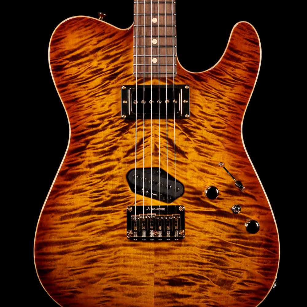 Tom Anderson Guitarworks Drop T Tobacco Burst — 8
