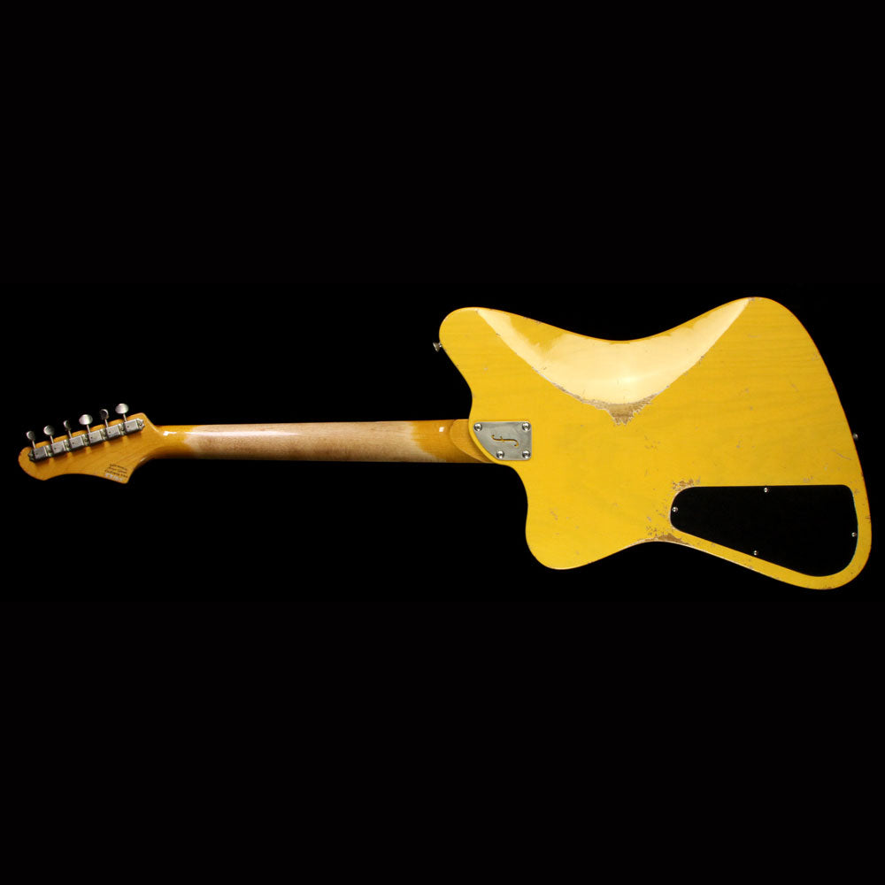 Used 2011 Fano Alt De Facto PX6 Electric Guitar Butterscotch Blonde — 3