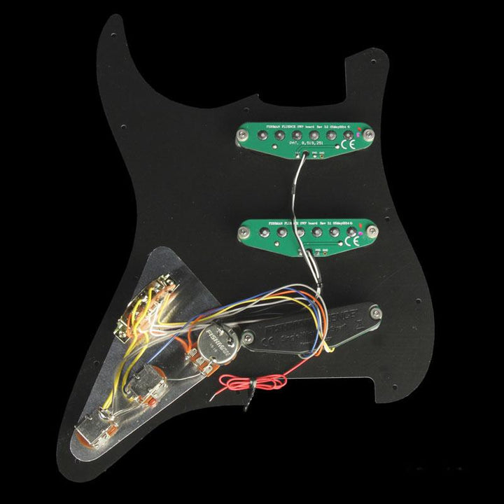 Fishman Fluence Loaded Pickguard Electric Guitar Pickup Set Black