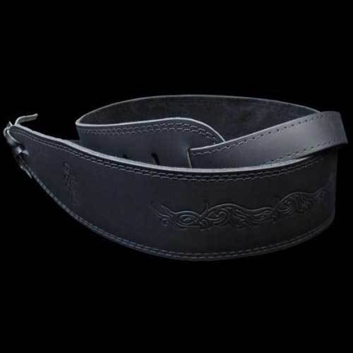 Seagull Leather Guitar Strap (Black)