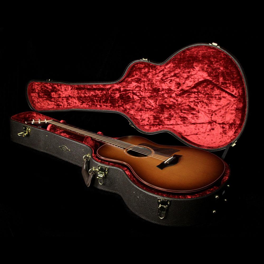 Taylor Custom GS Macassar Ebony Acoustic-Electric Satin Edgeburst 2016 — 5