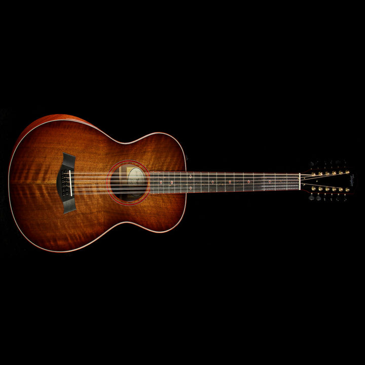 Used Taylor Custom Shop Grand Concert 12-Fret 12-String Acoustic Guitar Shaded Edgeburst