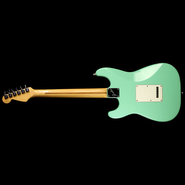 Used 1995 Fender American Standard Stratocaster Electric Guitar Surf Green with Matching Headstock