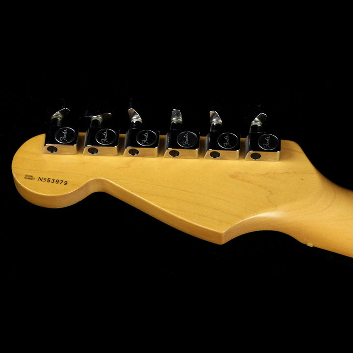 Used 1995 Fender American Standard Stratocaster Electric Guitar Surf Green with Matching Headstock