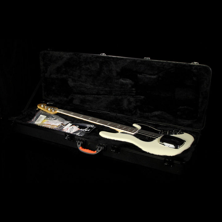 Used 2013 Fender American Deluxe Jazz Bass White Blonde