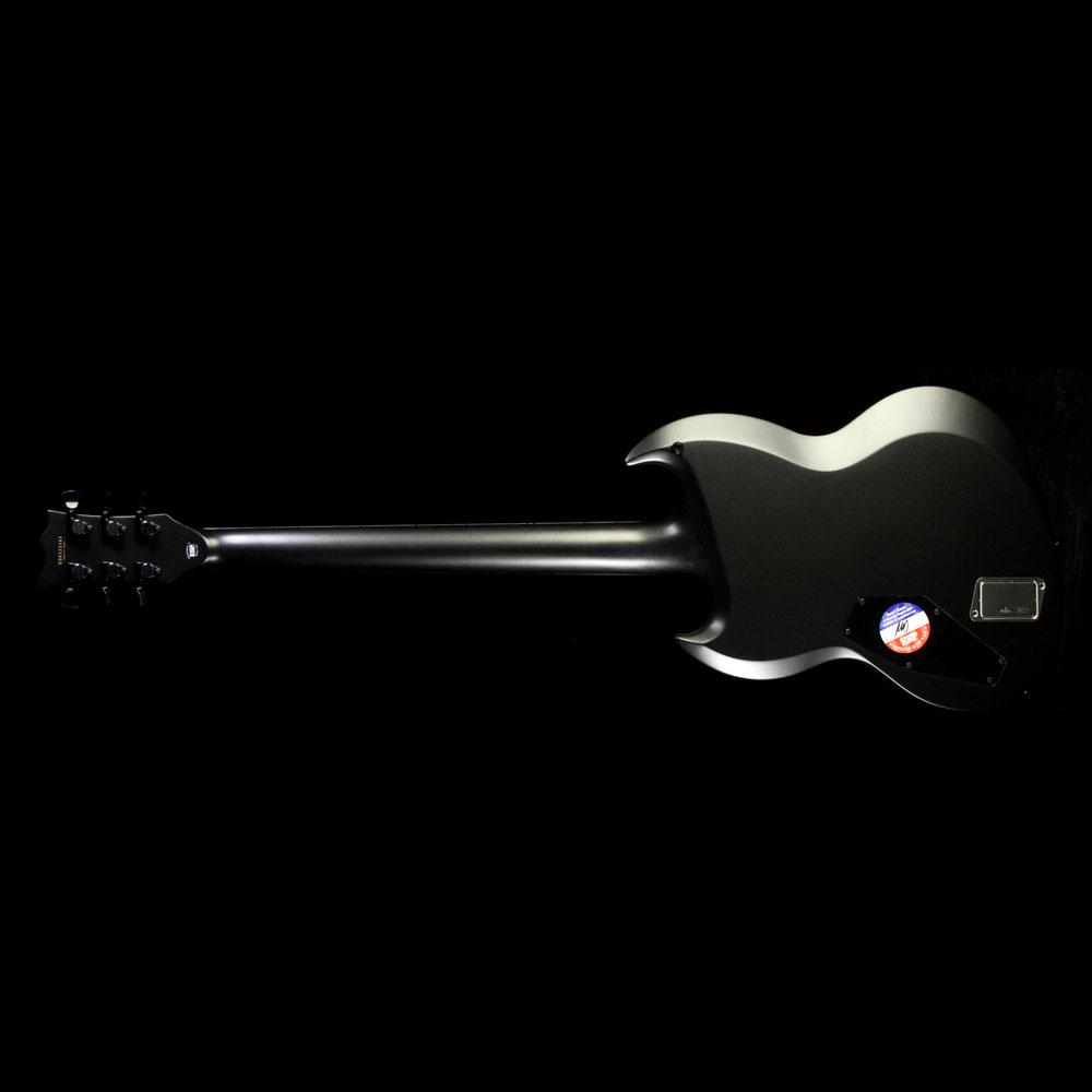 ESP E-II Viper Baritone Electric Guitar Charcoal Metallic Satin — 3