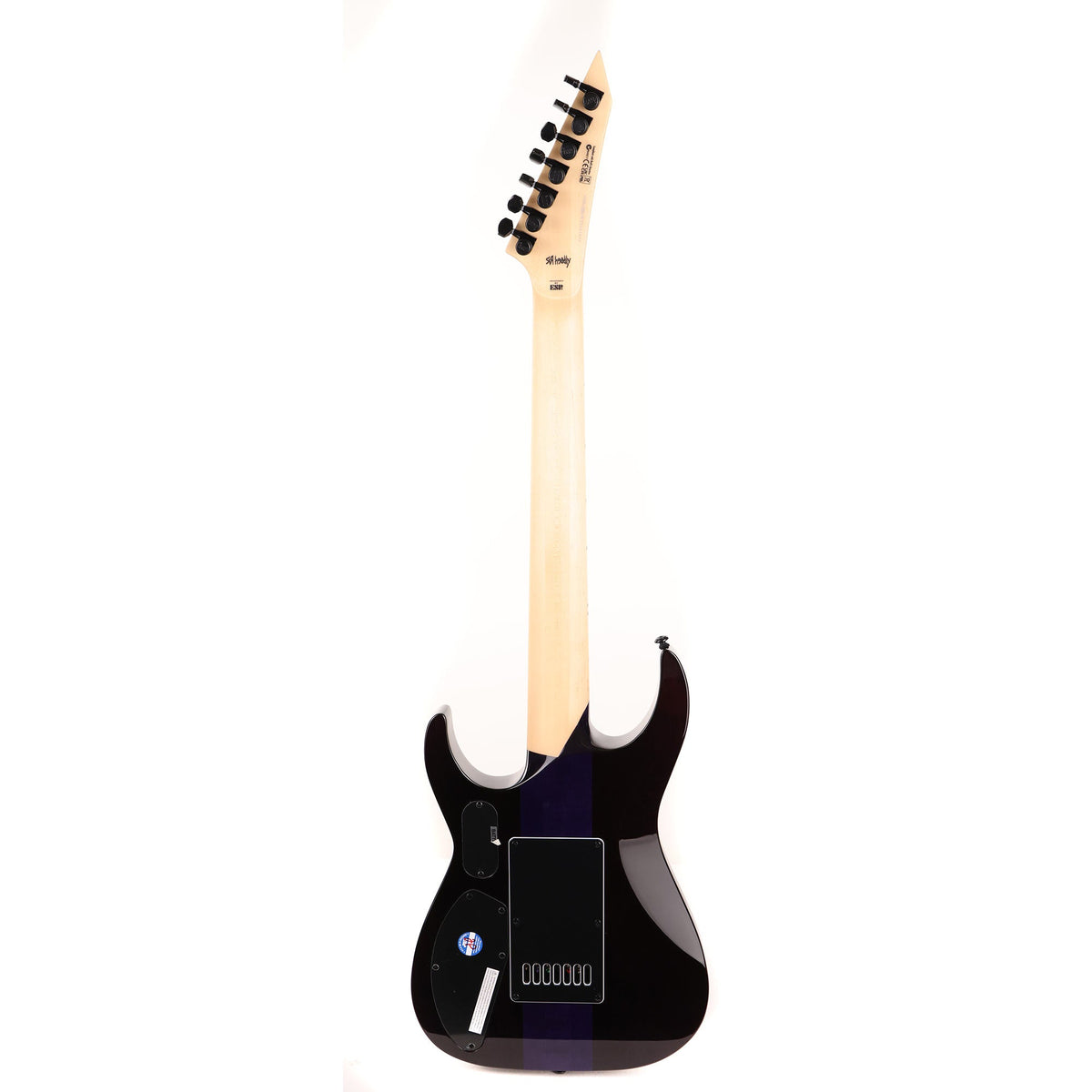 ESP LTD SH-7 Evertune Brian Head Welch Signature See Thru Purple Used — 3
