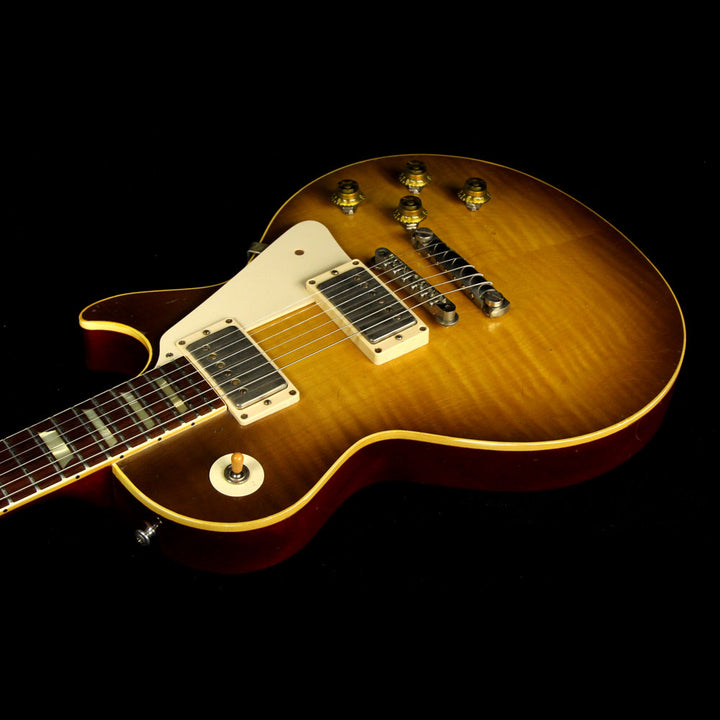 Used 2014 Gibson Custom Shop 1958 Les Paul Reissue Historic Makeover RDS Electric Guitar Dirty Lemon Burst