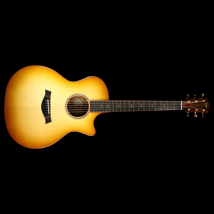 Taylor Custom Shop Grand Auditorium Acoustic-Electric Guitar European Spruce and Black Limba