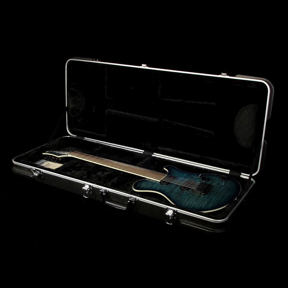 Used 2015 Mayones Legend 7 F24 Prototype 7-String Electric Guitar Trans Blue Owned By Misha Mansoor — 5