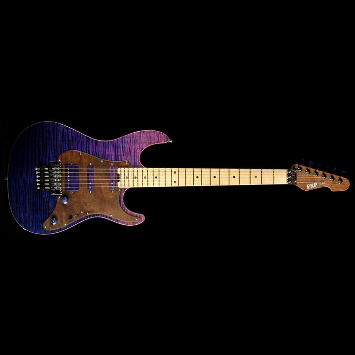 ESP Custom Shop 2017 NAMM Display Snapper-FR Electric Guitar See-Through Pink Purple