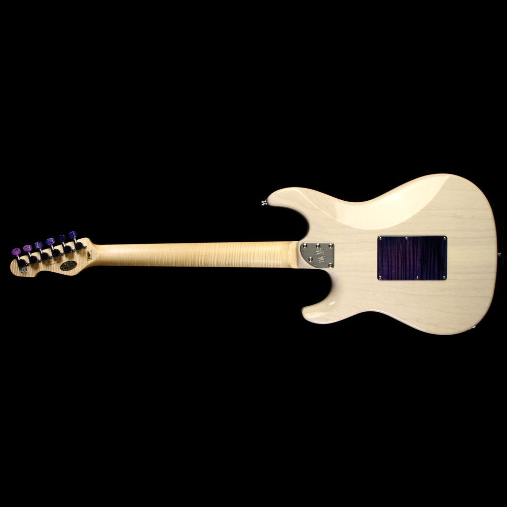 ESP Custom Shop 2017 NAMM Display Snapper-FR Electric Guitar See-Through Pink Purple — 3