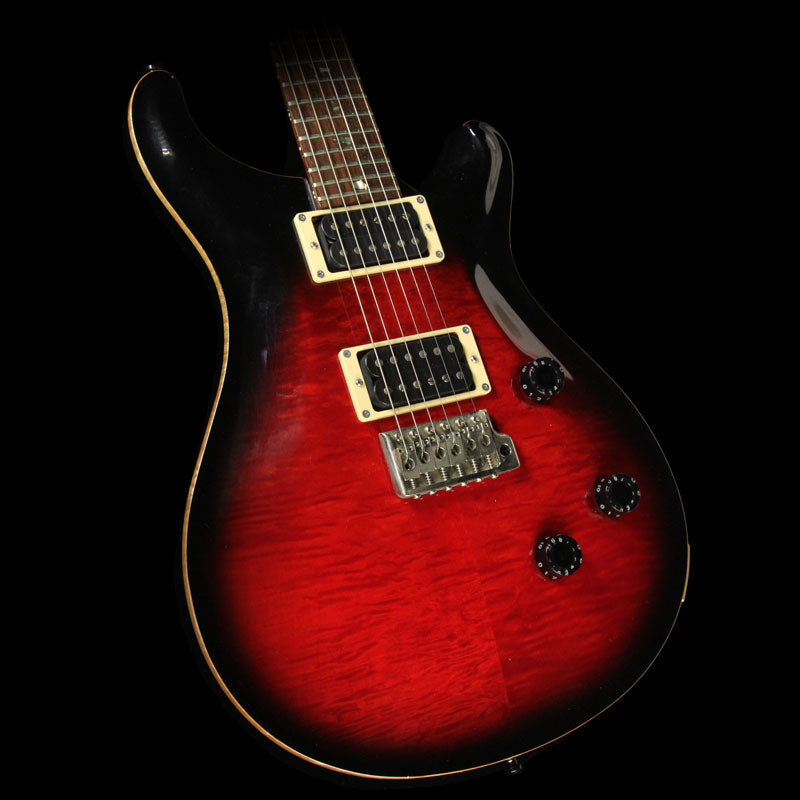 Used Paul Reed Smith Custom 24 10-Top Electric Guitar Crimson Burst — 1