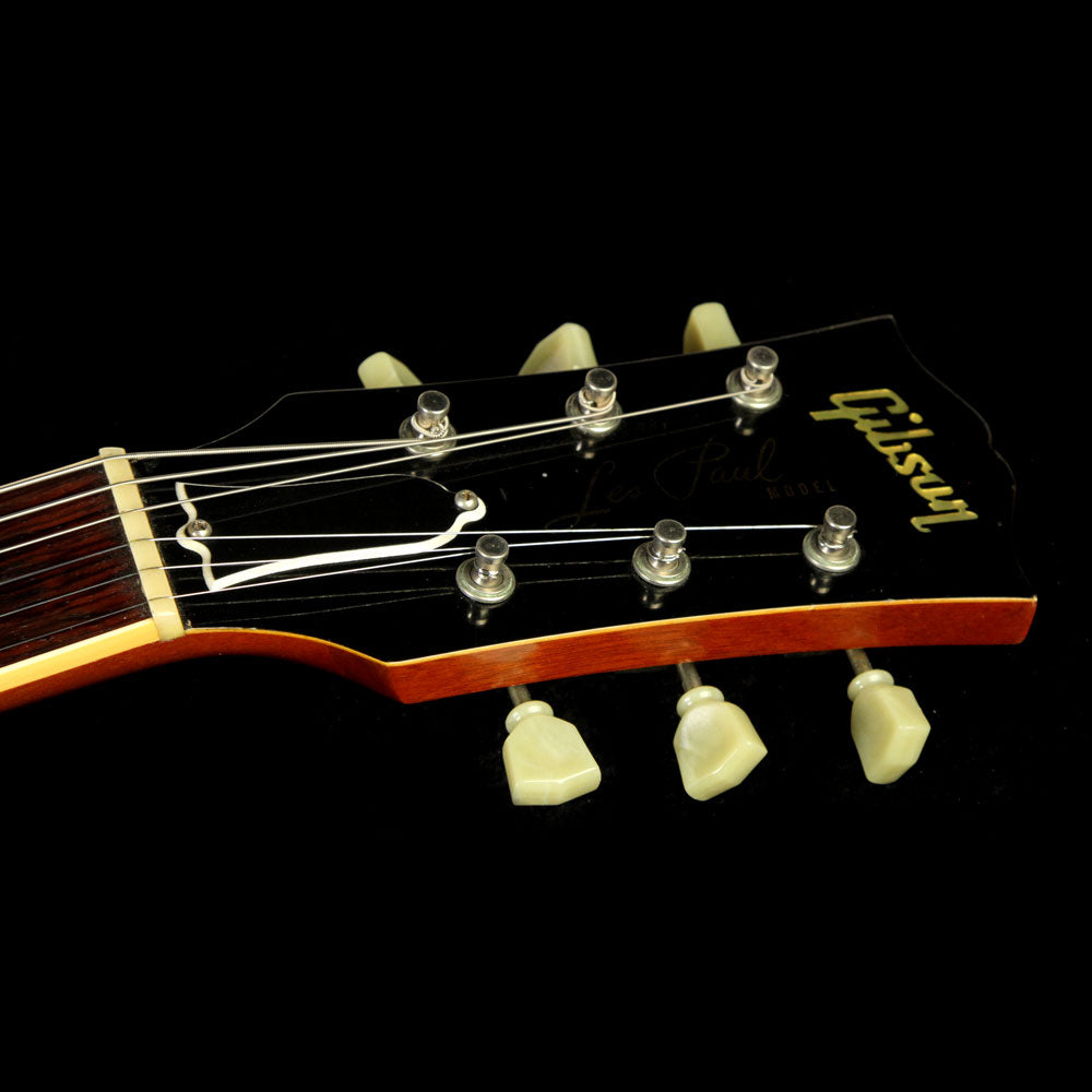 Used 2003 Gibson Custom Shop 1958 Les Paul Reissue Electric Guitar Washed Cherry with Brazilian Rosewood Fretboard — 4