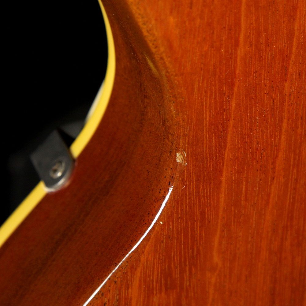 Used 2003 Gibson Custom Shop 1958 Les Paul Reissue Electric Guitar Washed Cherry with Brazilian Rosewood Fretboard — 6
