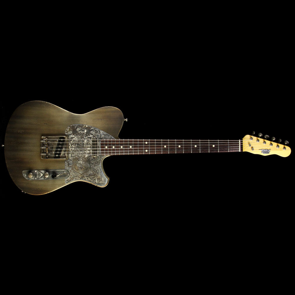 Wild Custom Guitars Wild-TV Electric Guitar Metallic Olive Green — 2