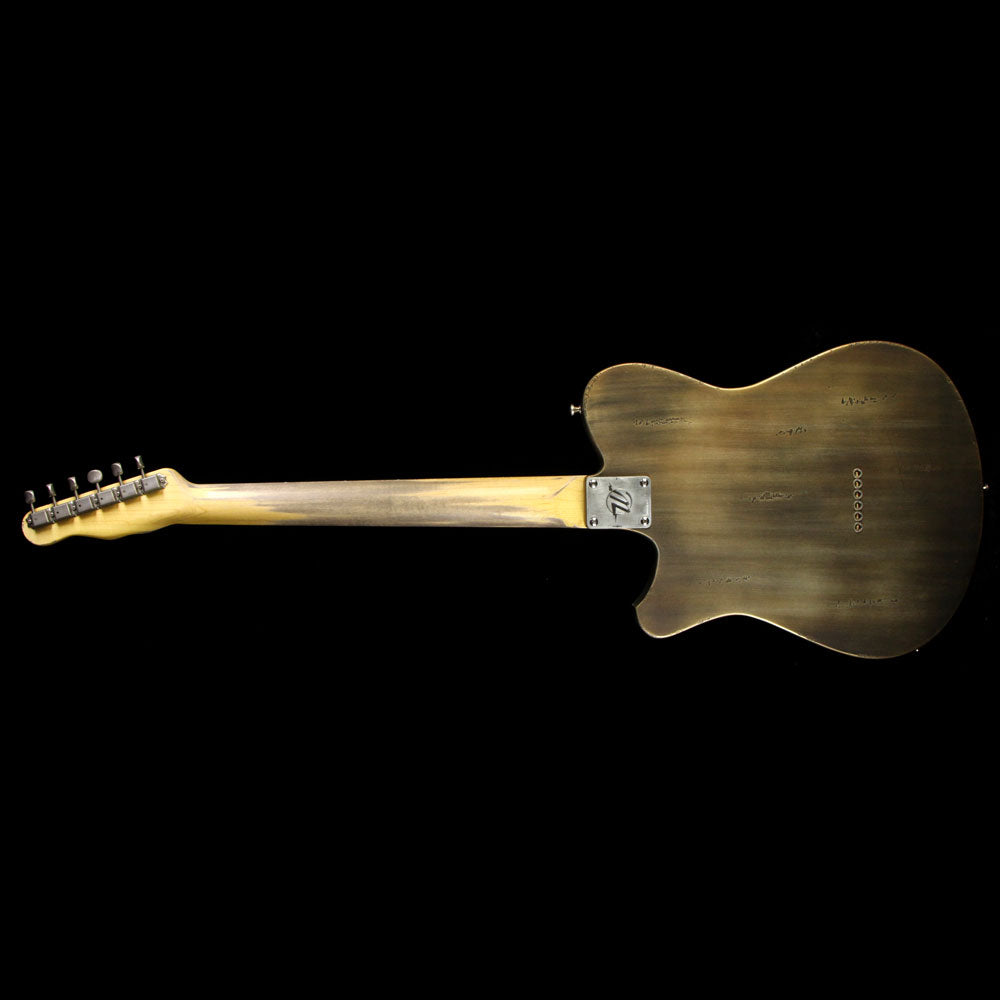 Wild Custom Guitars Wild-TV Electric Guitar Metallic Olive Green — 3