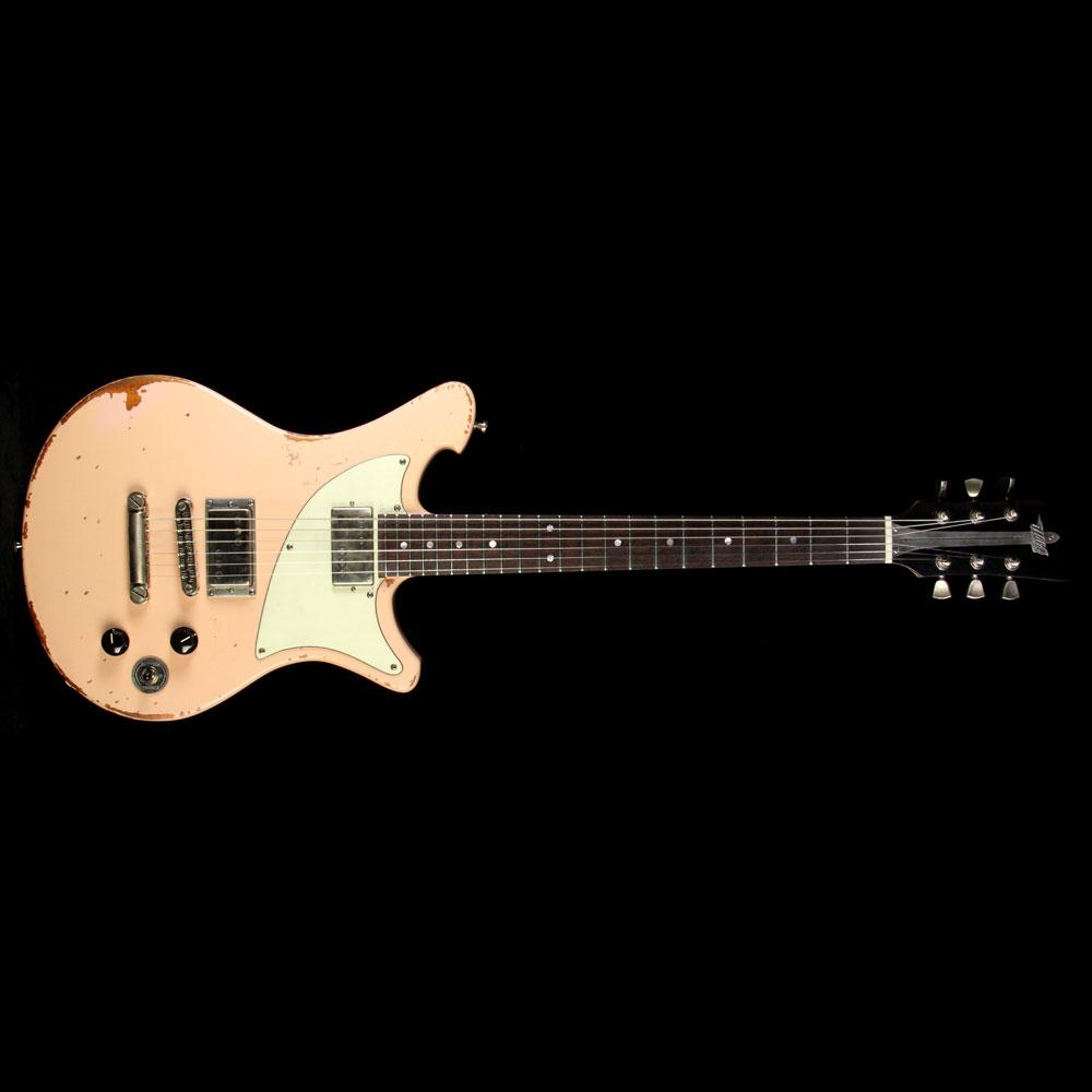 Wild Custom Guitars WildOne Electric Guitar Relic Shell Pink — 2