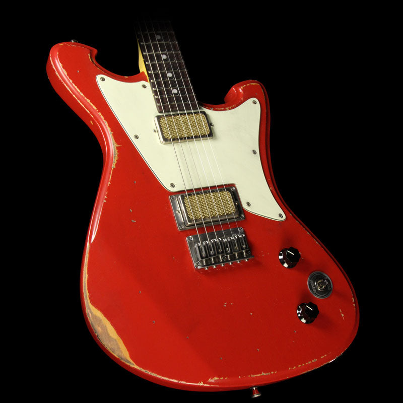 Wild Custom Guitars Wildmaster Electric Guitar Relic Dakota Red — 1