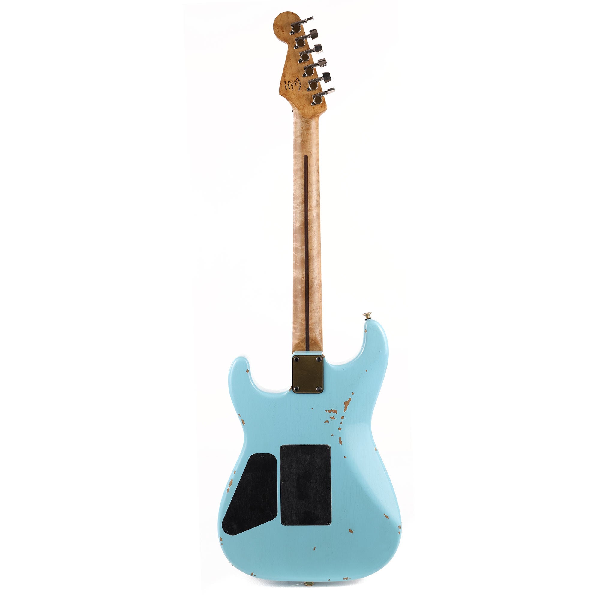 Charvel Custom Shop San Dimas Nitro Aged Daphne Blue | The Music Zoo