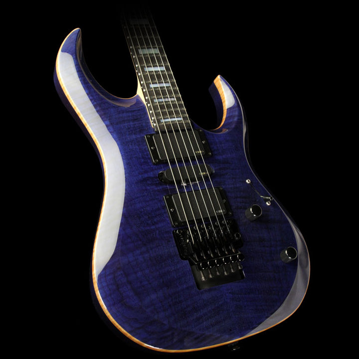 Used Dean USA Michael Angelo Batio Signature Electric Guitar Trans Blue