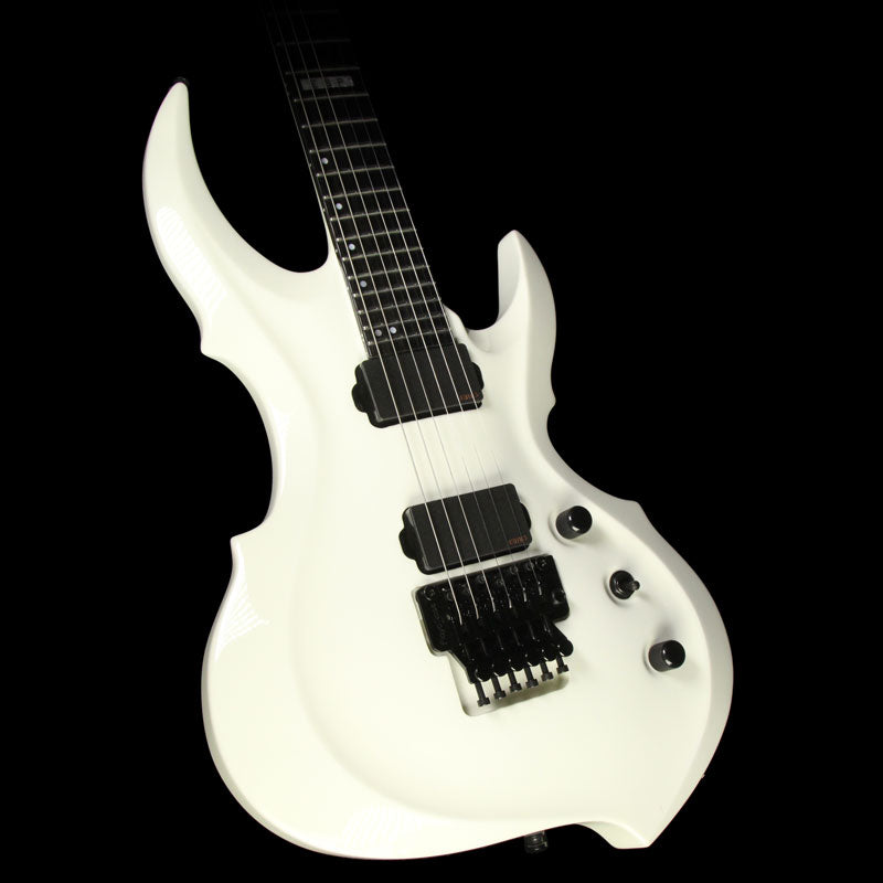 2014 ESP E-Ⅱ / FRX  White 純正ハードケース付き Used 2014 ESP E-II FRX Electric Guitar Snow White | The Music Zoo