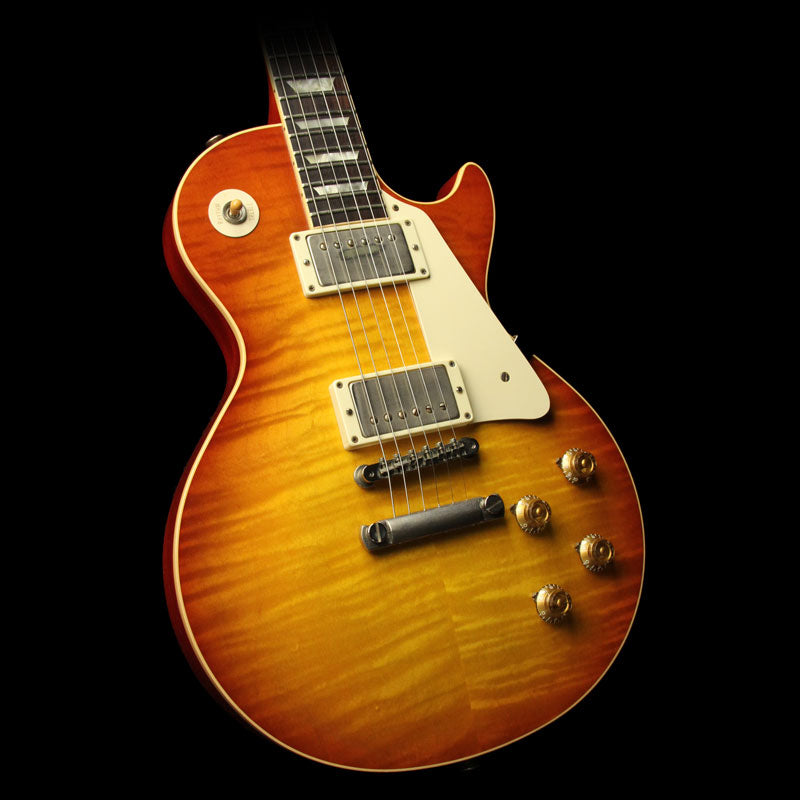 Used 2010 Gibson Custom Shop 1959 Les Paul Reissue Electric Guitar Iced Tea — 1