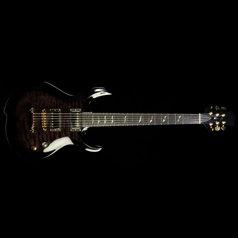 Used Bernie Rico Junior VIP Electric Guitar Transparent Black — 2