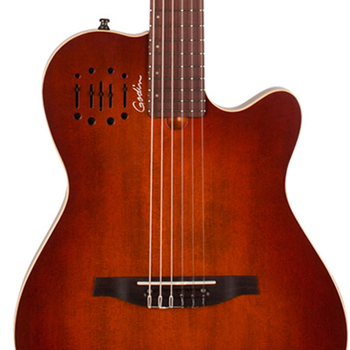 Godin Multiac Encore Nylon Acoustic-Electric Burnt Umber