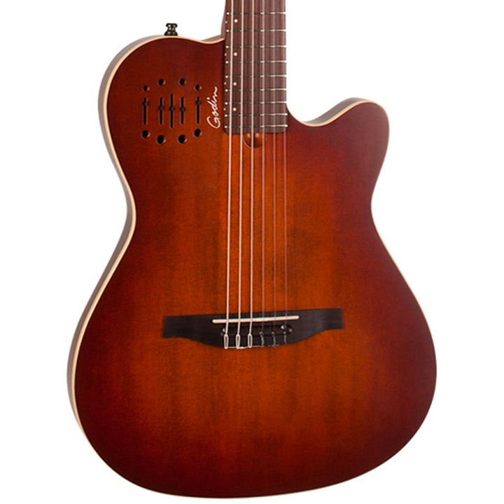 Godin Multiac Encore Nylon Acoustic-Electric Burnt Umber