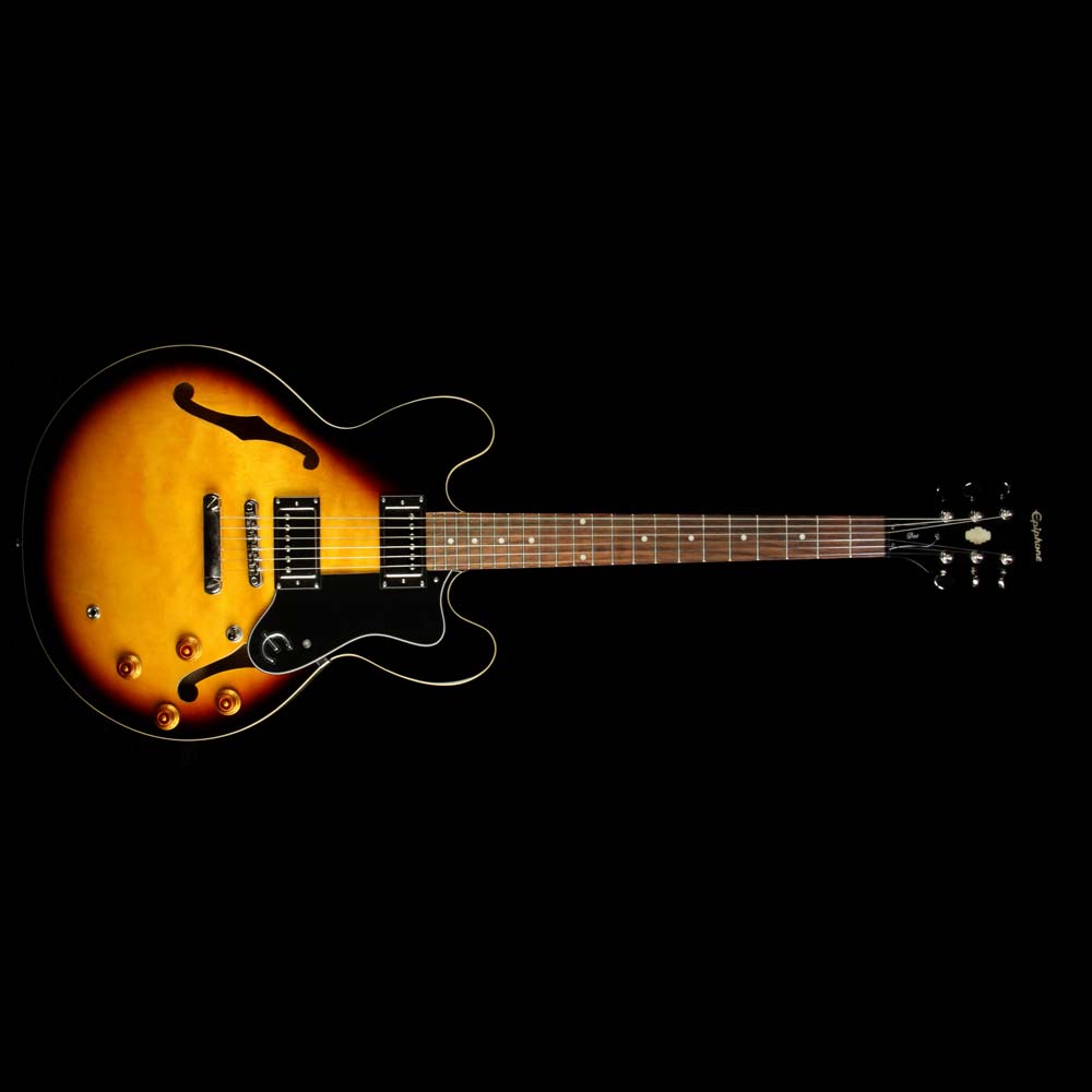 Used Epiphone Dot Electric Guitar Vintage Sunburst | The Music Zoo