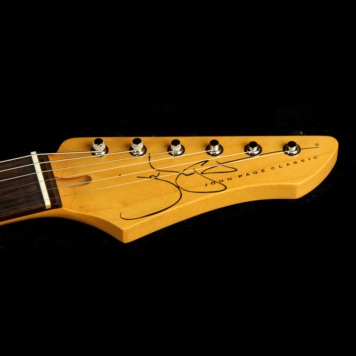 Used John Page Classic Ashburn Special Electric Guitar Blond Translucent