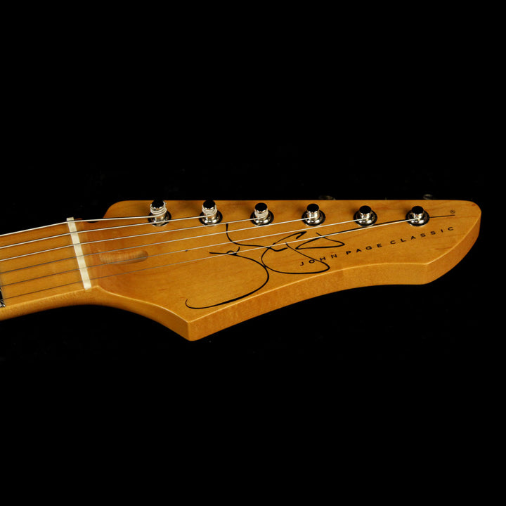 John Page Classic The AJ Special Electric Guitar Blond Translucent