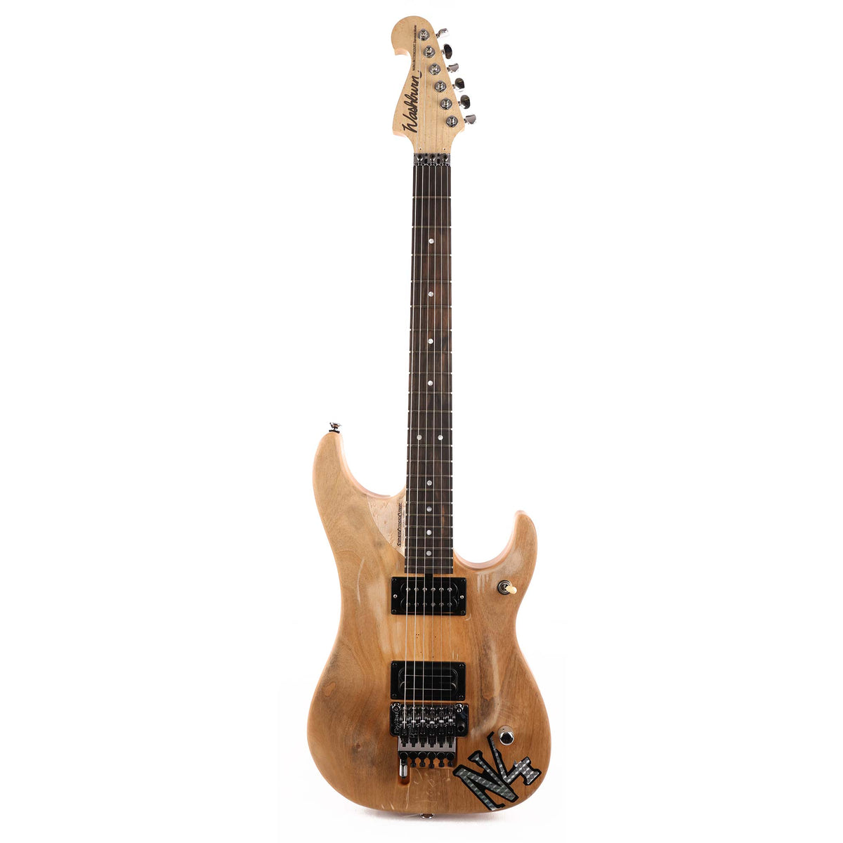 Washburn Nuno Bettencourt N4 Authentic Signature Matte Natural — 2