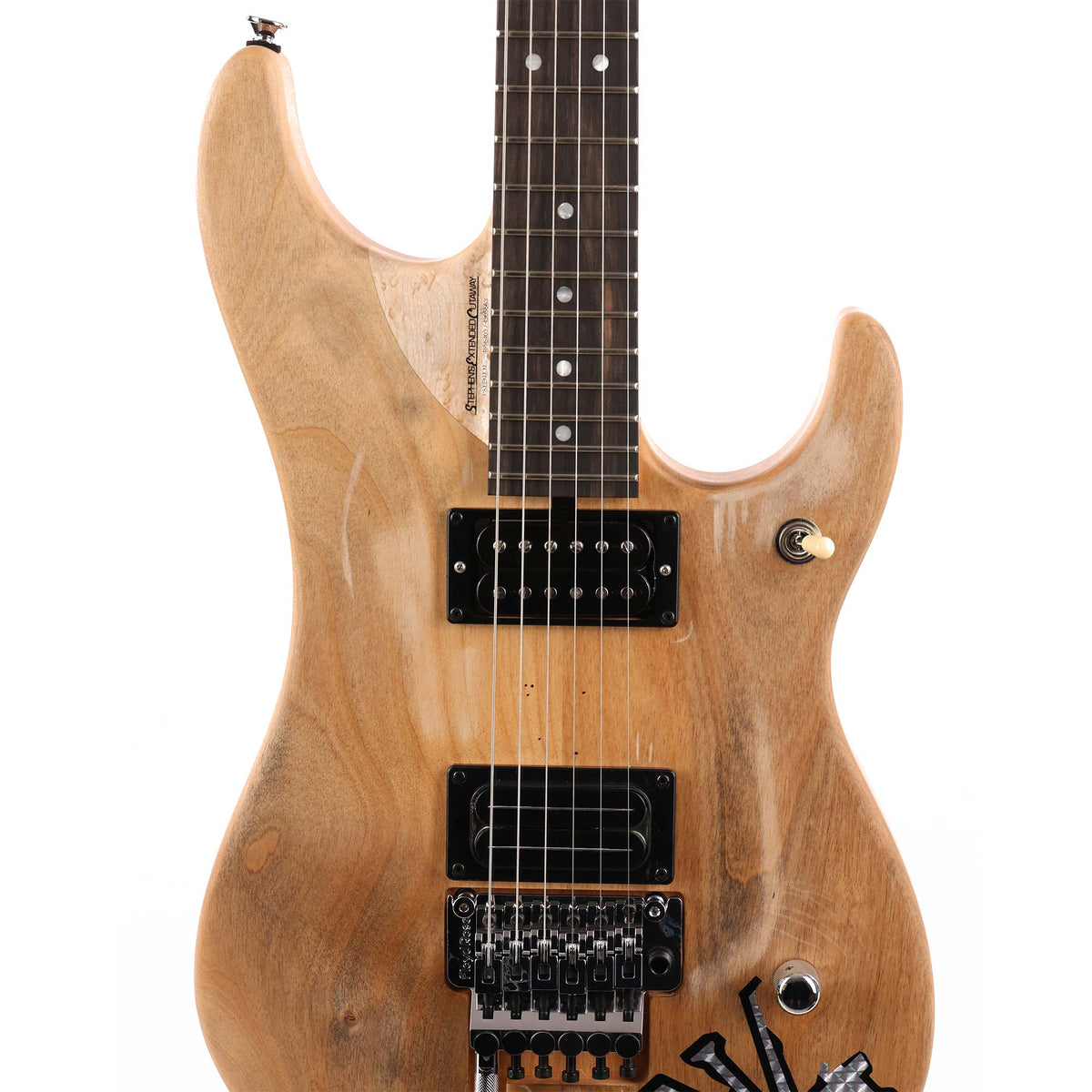 Washburn Nuno Bettencourt N4 Authentic Signature Matte Natural — 6