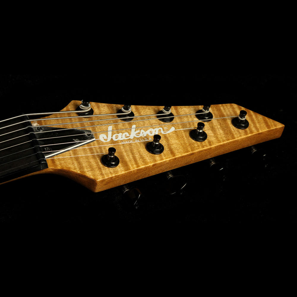 Used Jackson USA Select B8 Deluxe 8-String Electric Guitar Walnut Stain — 4