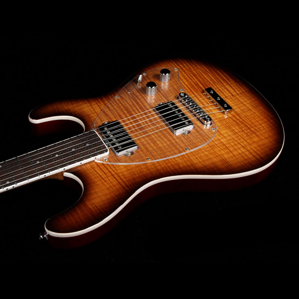 Ernie Ball Music Man Steve Morse Ball Family Reserve Caramel Burst — 5