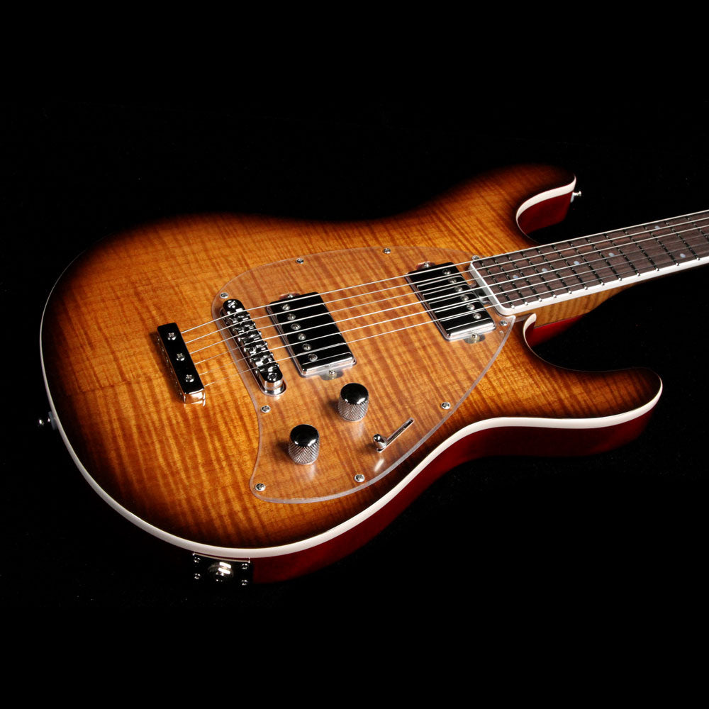 Ernie Ball Music Man Steve Morse Ball Family Reserve Caramel Burst — 6