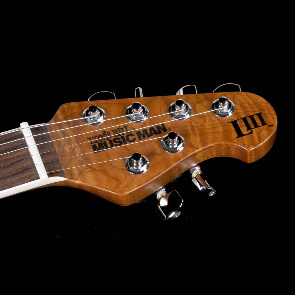 Ernie Ball Music Man Luke III HH Ball Family Reserve Claro Walnut — 4