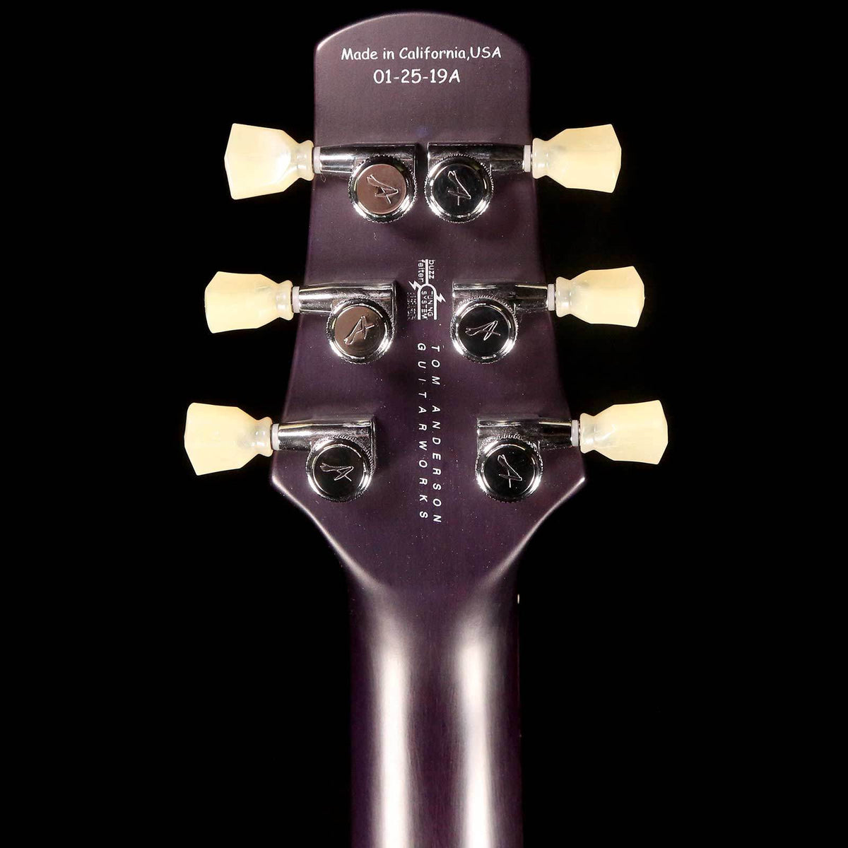 Tom Anderson Guitarworks Bobcat Jacks Blue Burst — 5