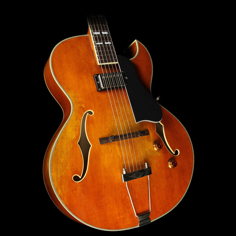 Used Eastman T49/v Archtop Electric Guitar Antique Amber | The